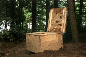 Laughingly called the 'room with a view.'