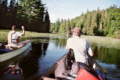 Approaching first portage