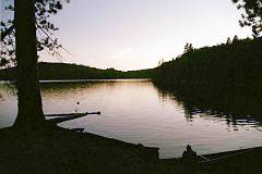 Burnt Island Lake camp